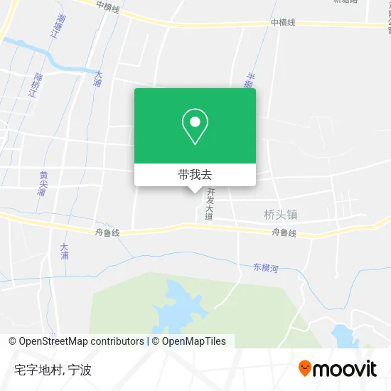 宅字地村地图
