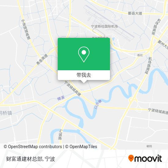 财富通建材总部地图