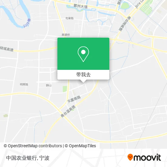 中国农业银行地图