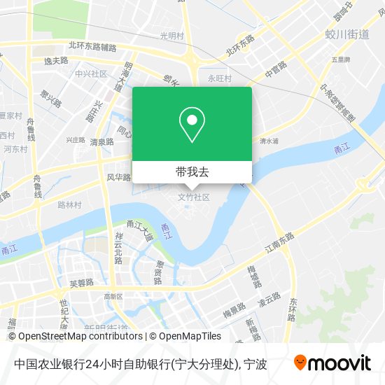 中国农业银行24小时自助银行(宁大分理处)地图
