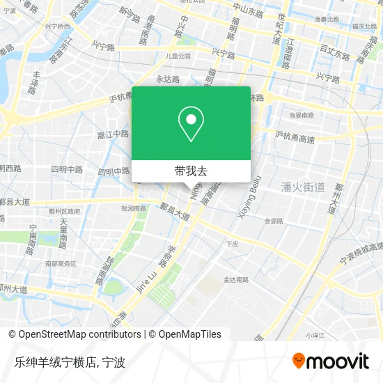 乐绅羊绒宁横店地图