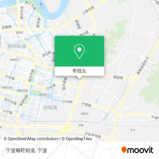 宁波顺旺铝业地图