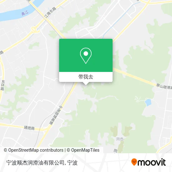 宁波顺杰润滑油有限公司地图