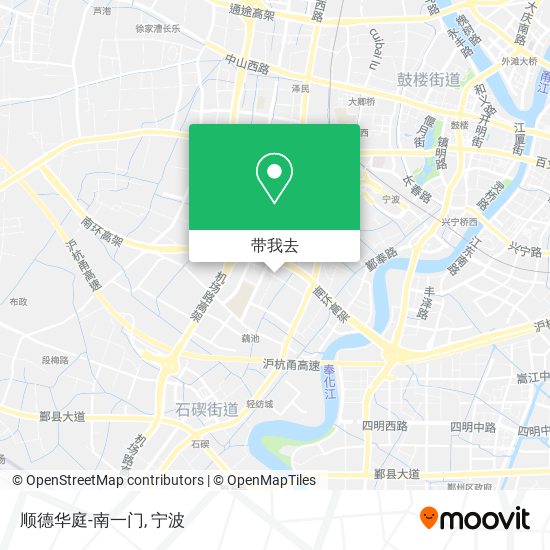 顺德华庭-南一门地图