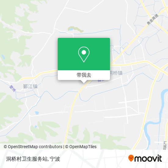 洞桥村卫生服务站地图