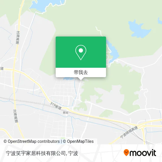 宁波笑宇家居科技有限公司地图