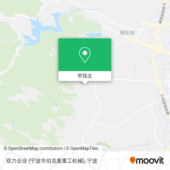双力企业 (宁波市伯克曼重工机械)地图
