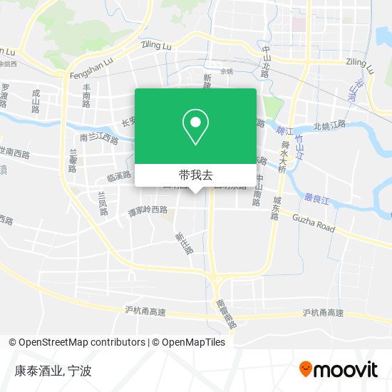 康泰酒业地图