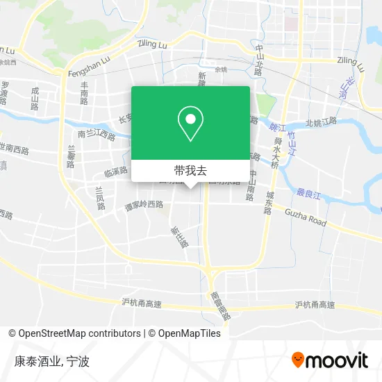 康泰酒业地图