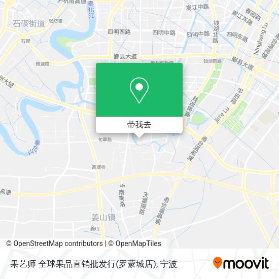 果艺师  全球果品直销批发行(罗蒙城店)地图