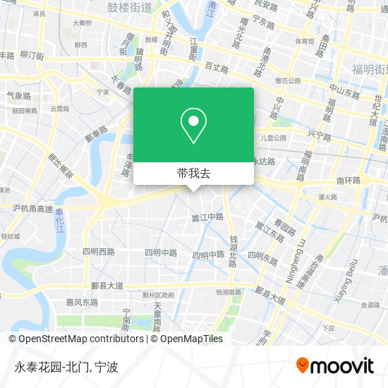 永泰花园-北门地图
