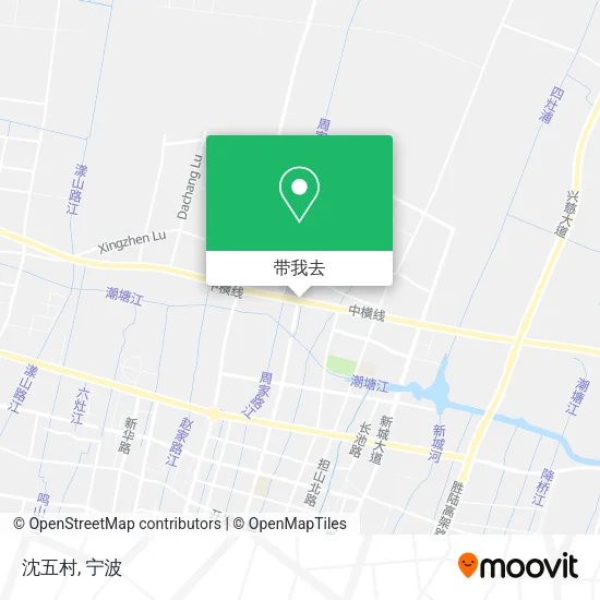 沈五村地图
