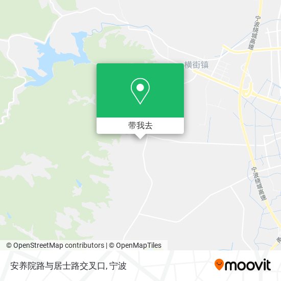 安养院路与居士路交叉口地图