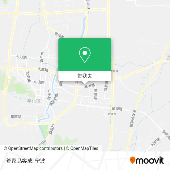 舒家品客成地图