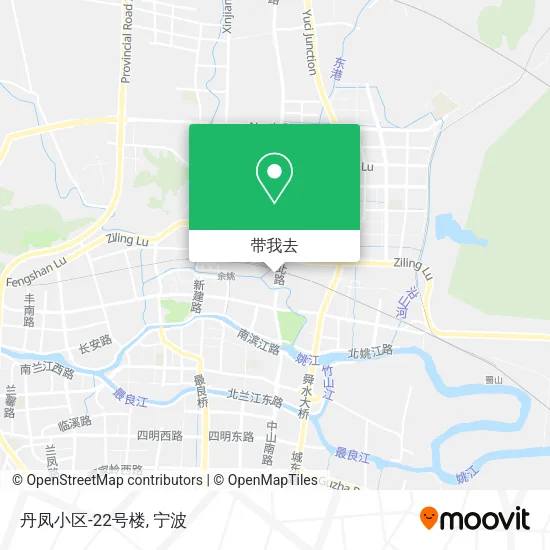 丹凤小区-22号楼地图