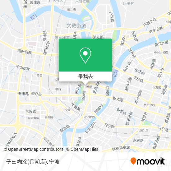 子曰糊涂(月湖店)地图