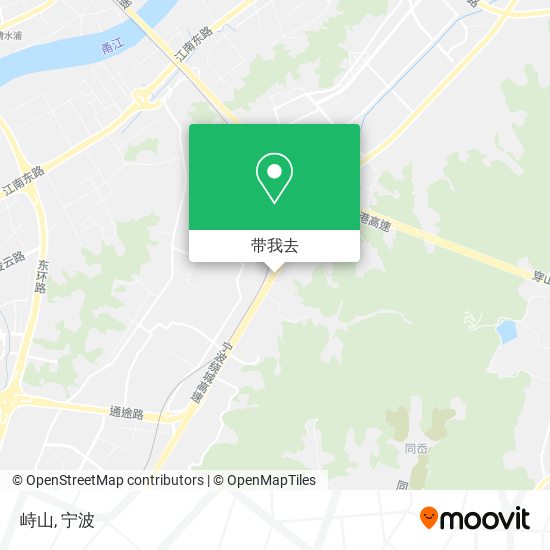 峙山地图