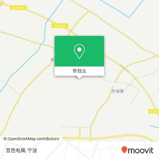 普恩电脑地图