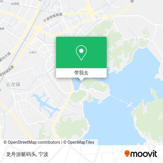 龙舟游艇码头地图