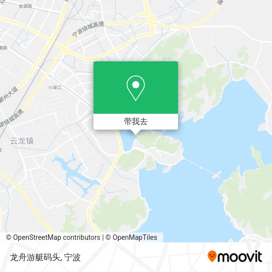 龙舟游艇码头地图