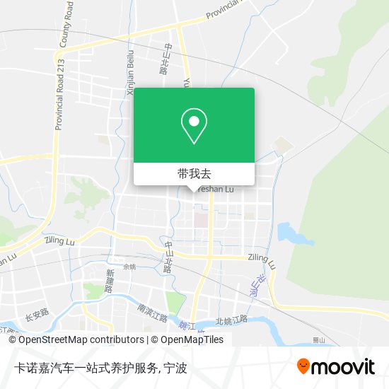 卡诺嘉汽车一站式养护服务地图