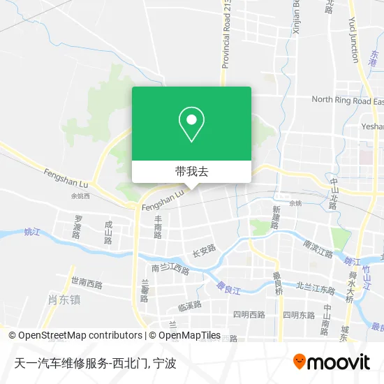 天一汽车维修服务-西北门地图