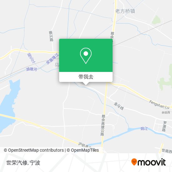 世荣汽修地图