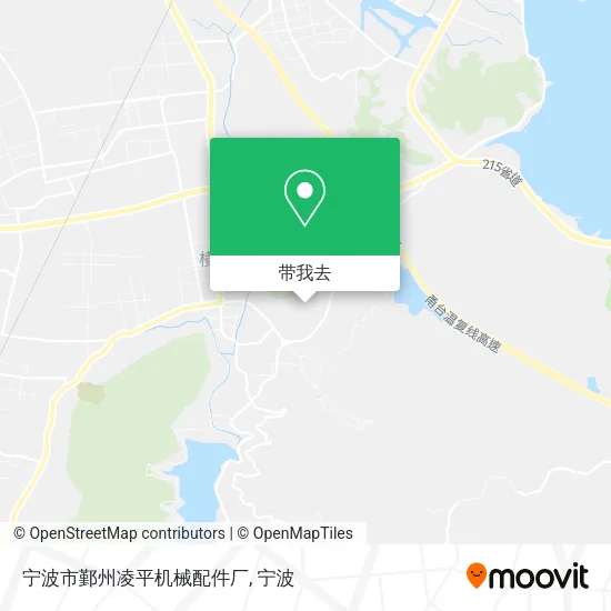 宁波市鄞州凌平机械配件厂地图