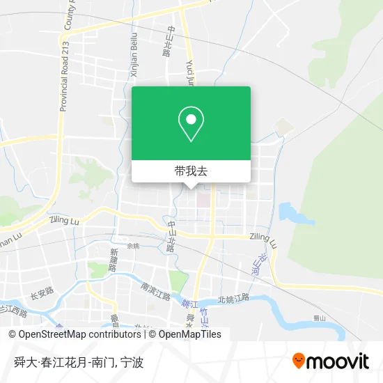 舜大·春江花月-南门地图