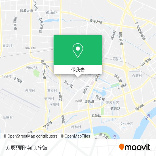 芳辰丽阳-南门地图
