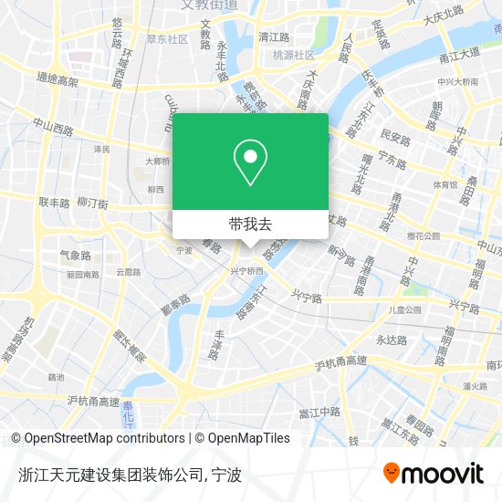 浙江天元建设集团装饰公司地图