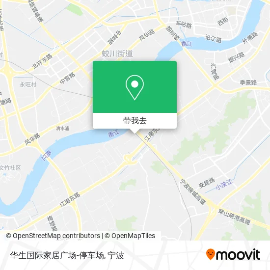 华生国际家居广场-停车场地图