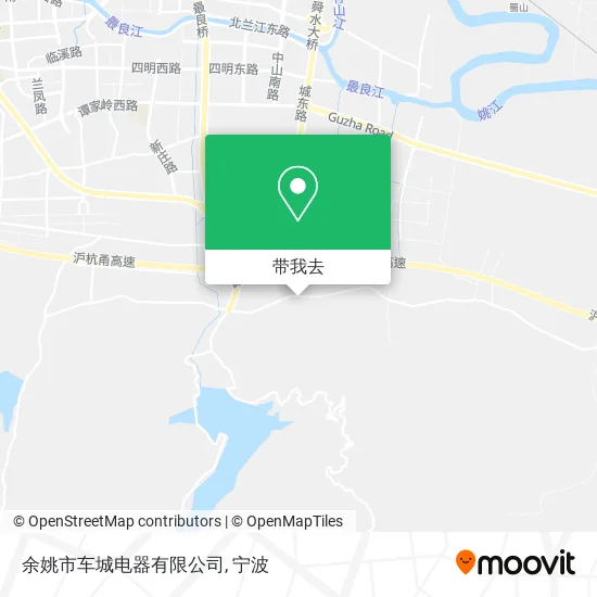 余姚市车城电器有限公司地图