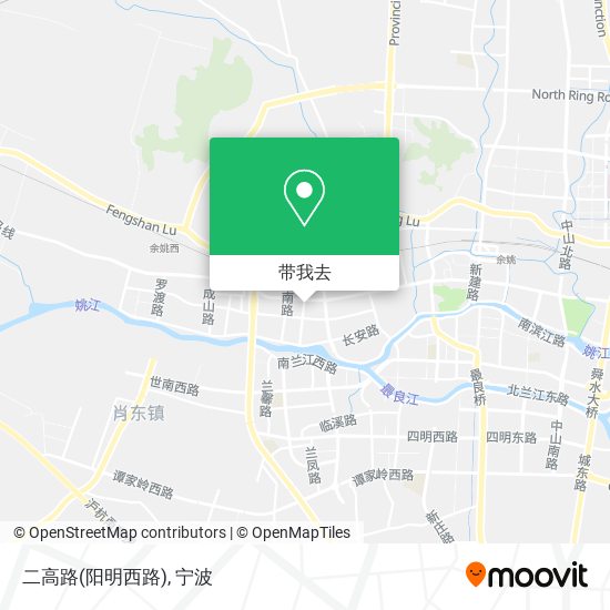 二高路(阳明西路)地图