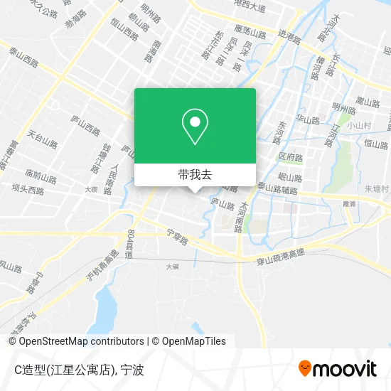 C造型(江星公寓店)地图