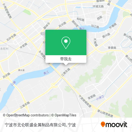 宁波市北仑联盛金属制品有限公司地图