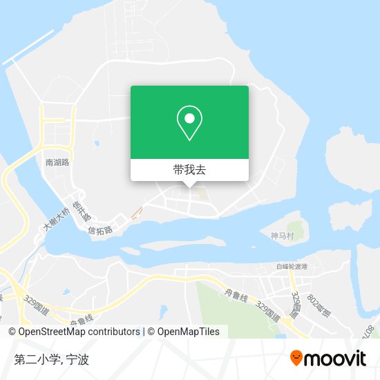 第二小学地图