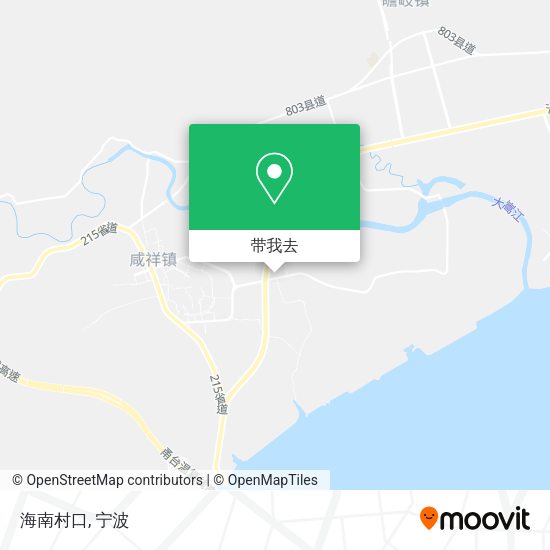 海南村口地图
