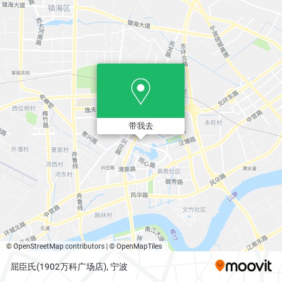 屈臣氏(1902万科广场店)地图