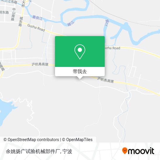 余姚扬广试验机械部件厂地图