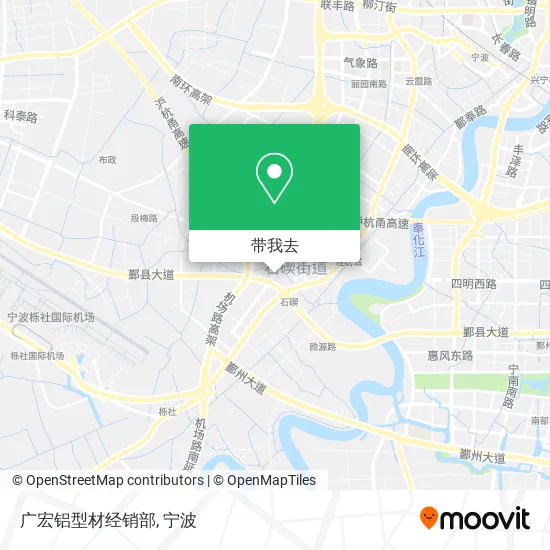 广宏铝型材经销部地图