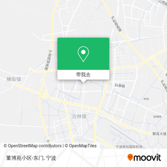 董博苑小区-东门地图