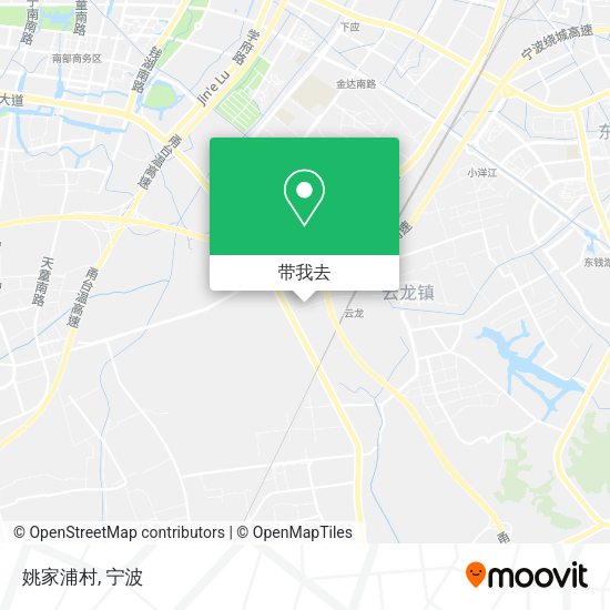 姚家浦村地图