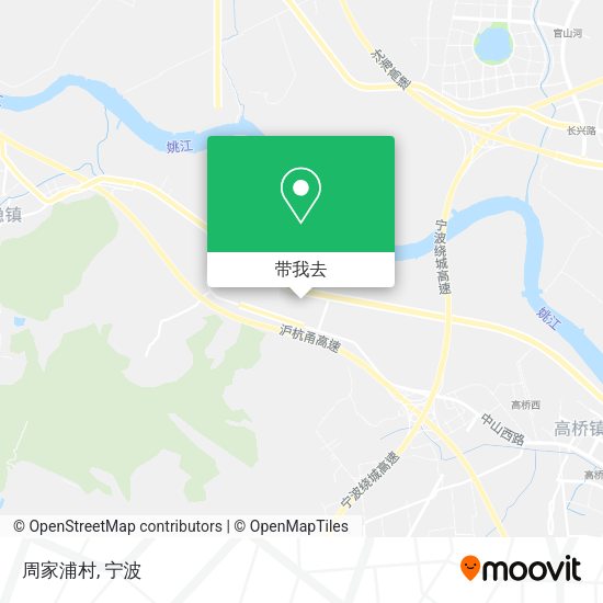 周家浦村地图