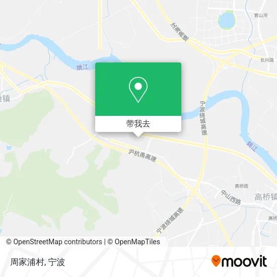 周家浦村地图
