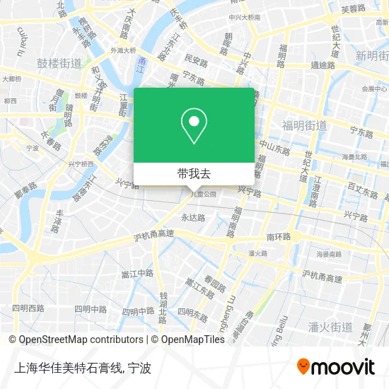 上海华佳美特石膏线地图