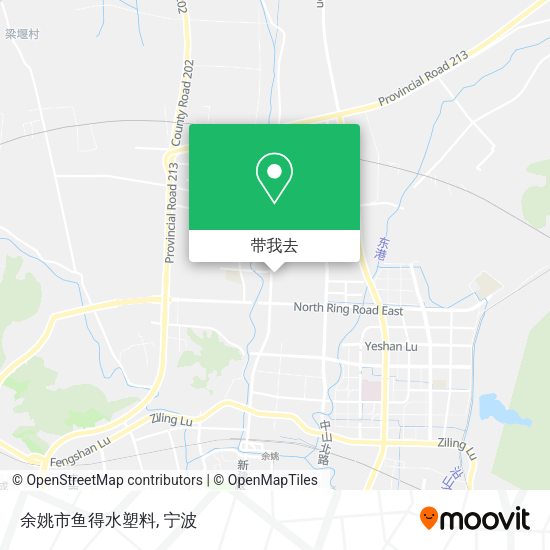 余姚市鱼得水塑料地图