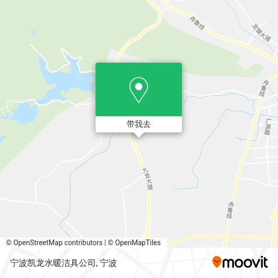宁波凯龙水暖洁具公司地图
