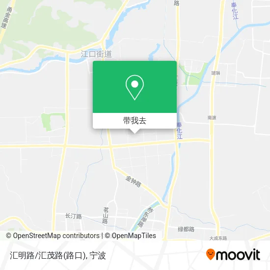 汇明路/汇茂路(路口)地图