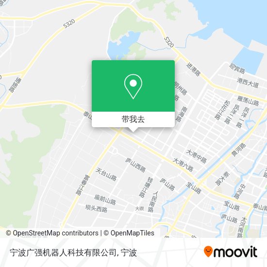 宁波广强机器人科技有限公司地图